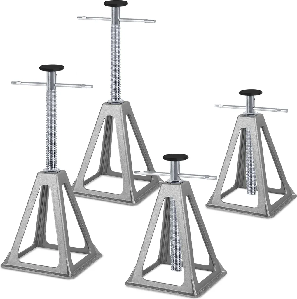 Crics pour caravanes et accessoires camping-cars en aluminium 1000 kg