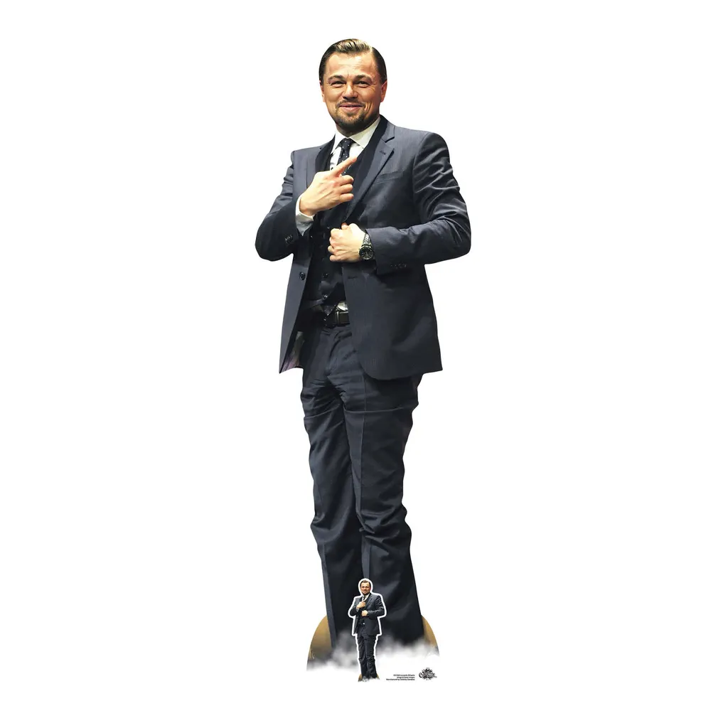 Vivi il Sogno di Hollywood: Leonardo DiCaprio Sagoma Realistica 179cm