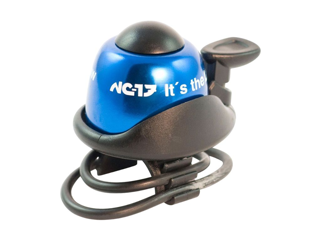 NC-17 Klingel Safety Bell Alu, blau