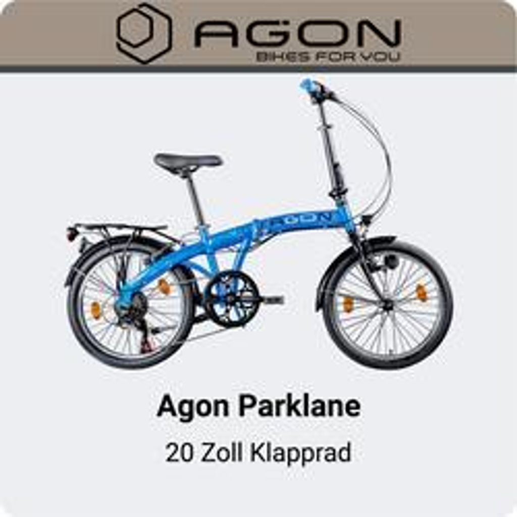 Agon Parklane Klapprad für Damen und Herren 150 - 185 cm 6 Produktbild 