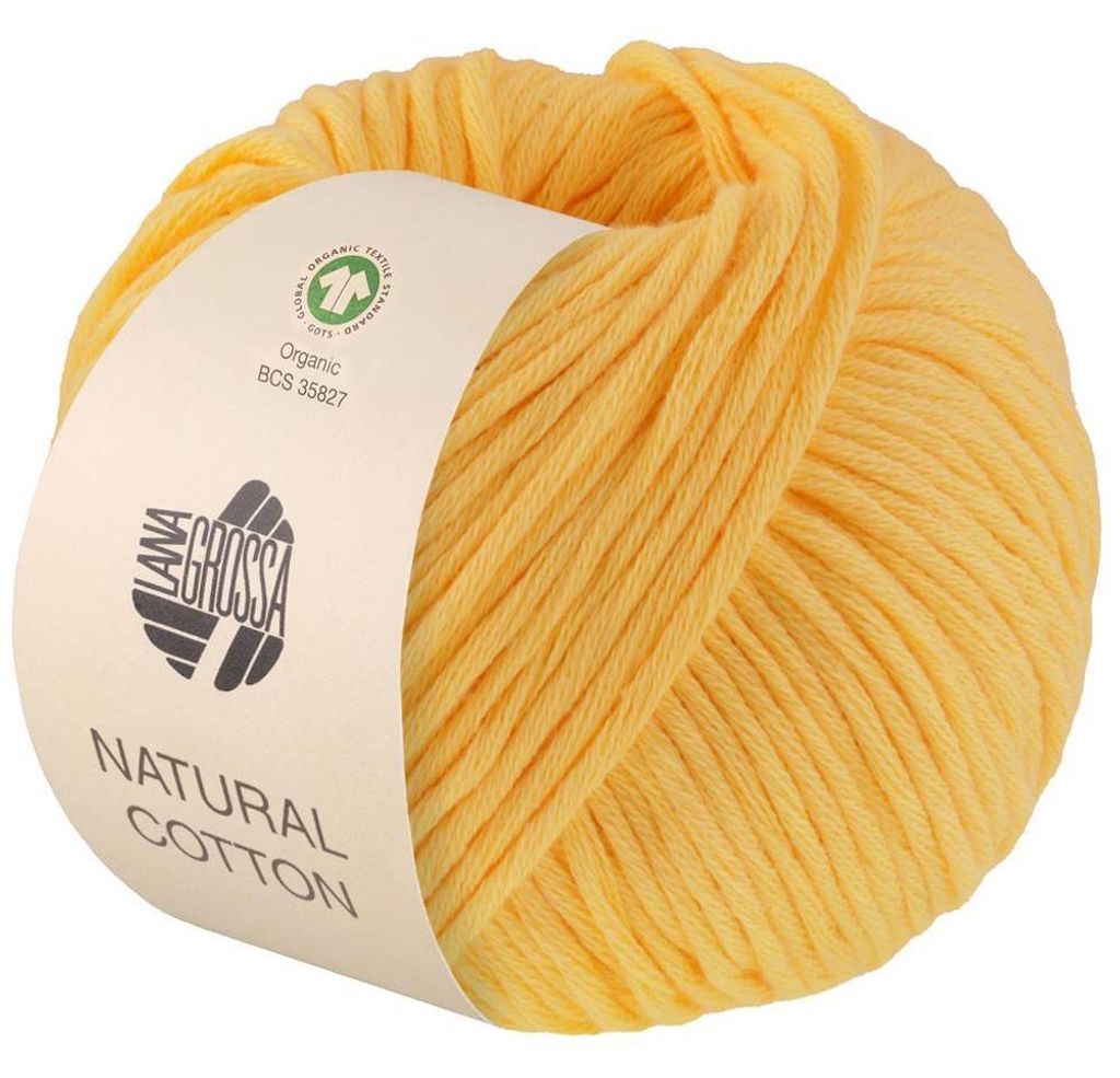 Lana Grossa - Natural Baumwolle GOTS 0005 gelb