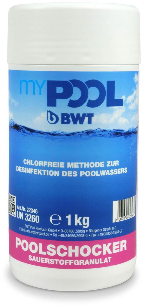 myPOOL Poolschocker, Sauerstoff Granulat 1,0 kg Produktbild 