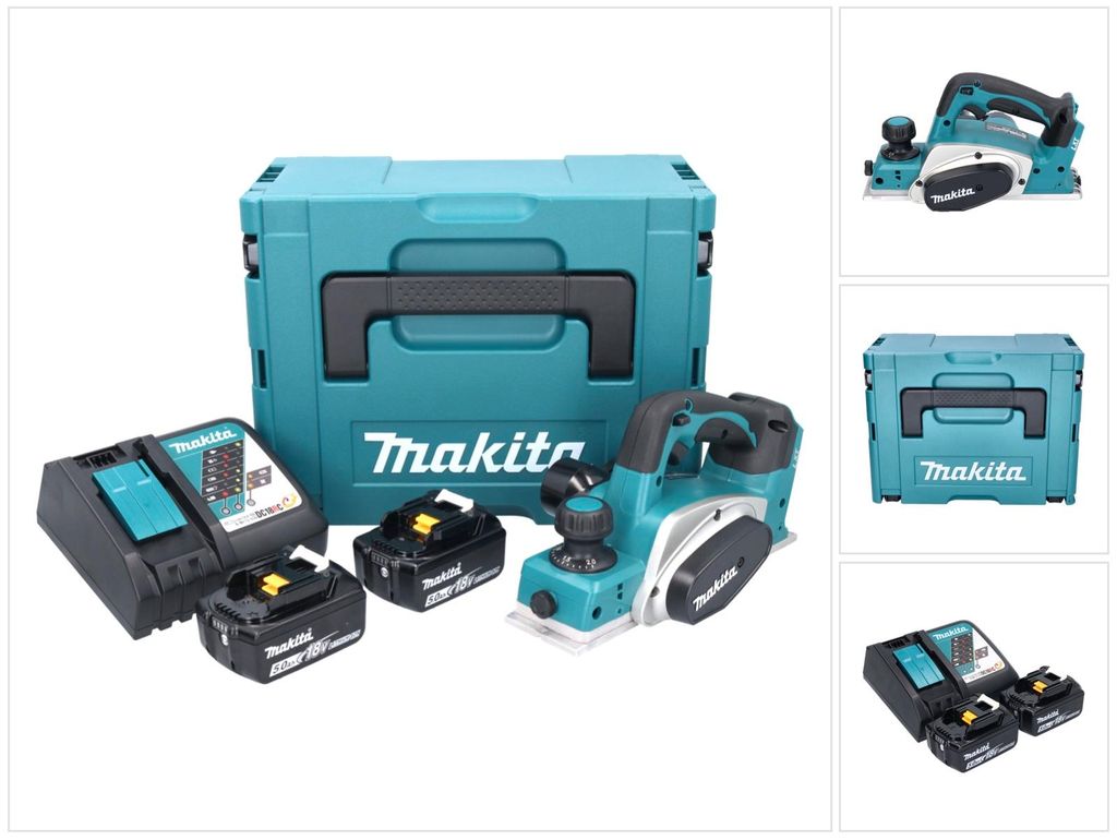 Makita DKP180RTJ, Czarny, Niebieski, 14000 RPM, 8,2 cm, 9 Zdjęcie produktu 