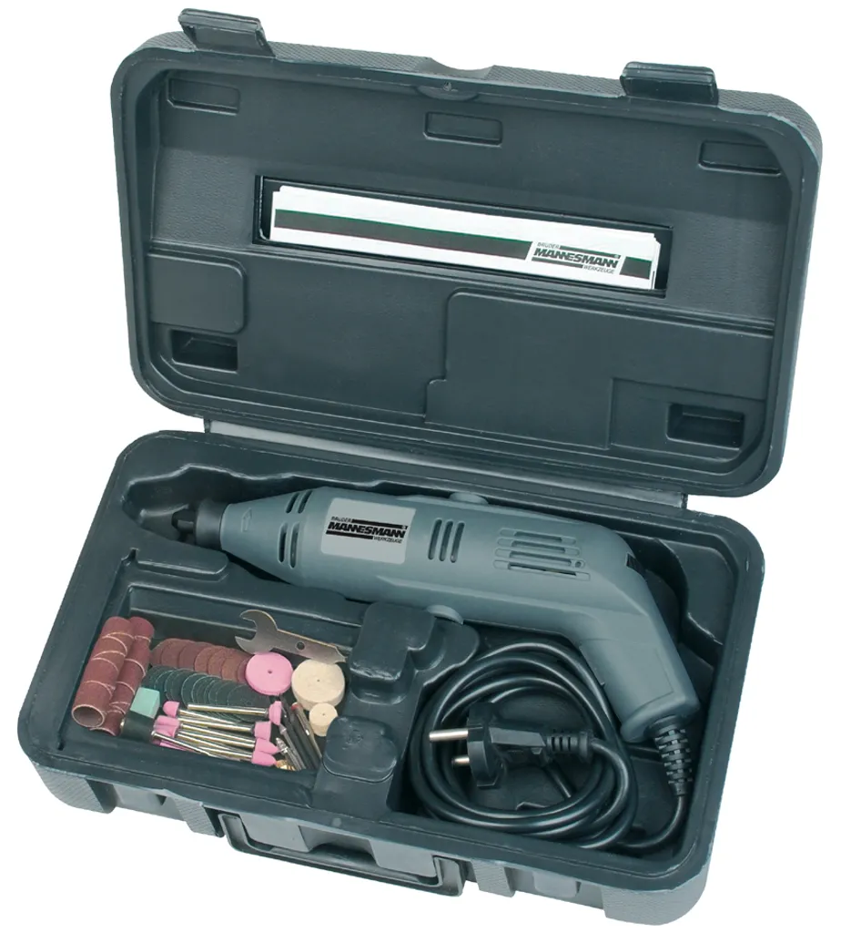 Kit Levigatura Brüder Mannesmann 50 Accessori - Smerigliatrice 130W