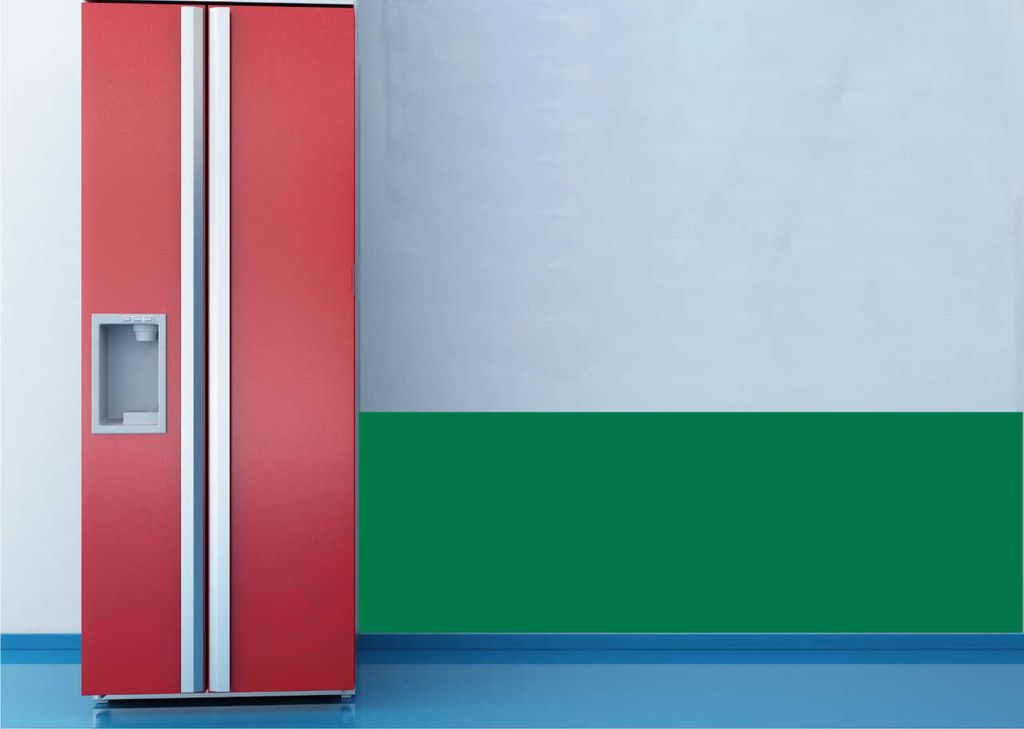 Klebefolie Wandschutzfolie matt - Meterware - in 4 Größen, 100 cm Folienhöhe grün