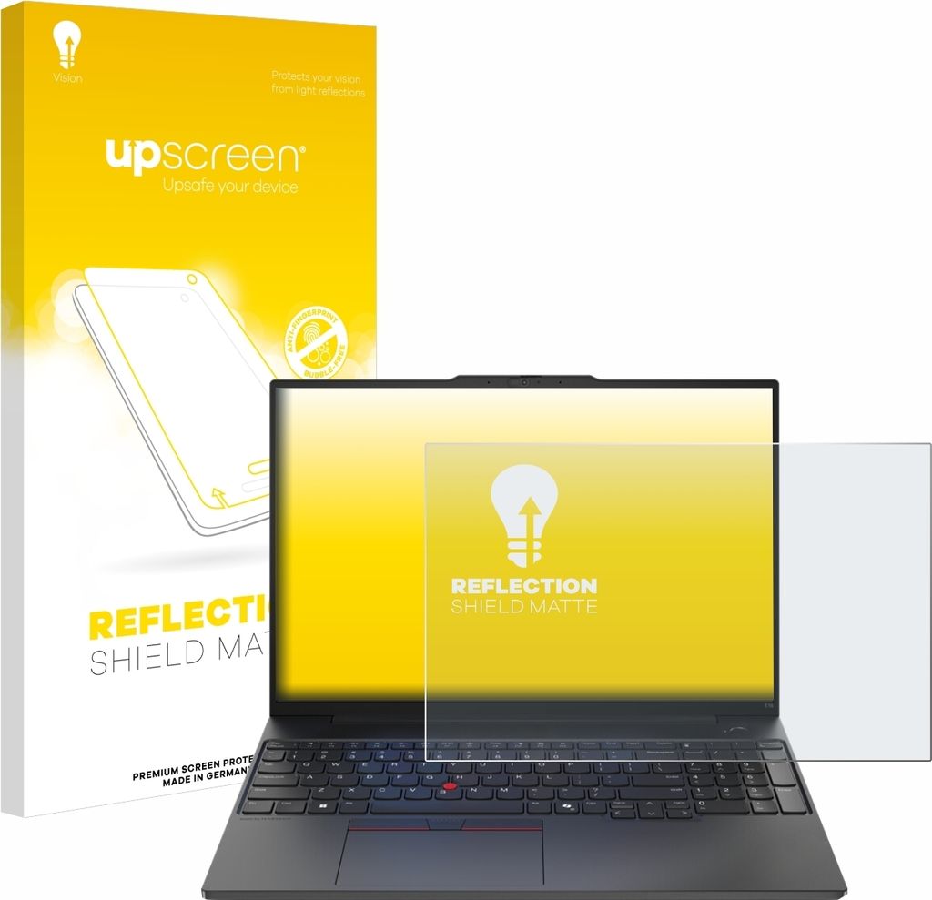 upscreen Schutzfolie für Lenovo ThinkPad E16 Gen 2 Displayschutz Displayschutzfolie Folie Matt Entspiegelungsfolie