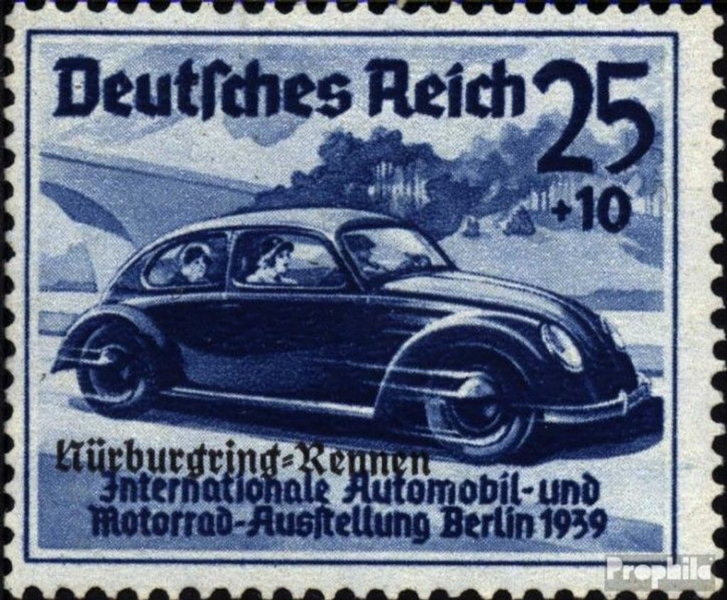 Briefmarken Deutsches Reich 1939 Mi 697 postfrisch Produktbild 