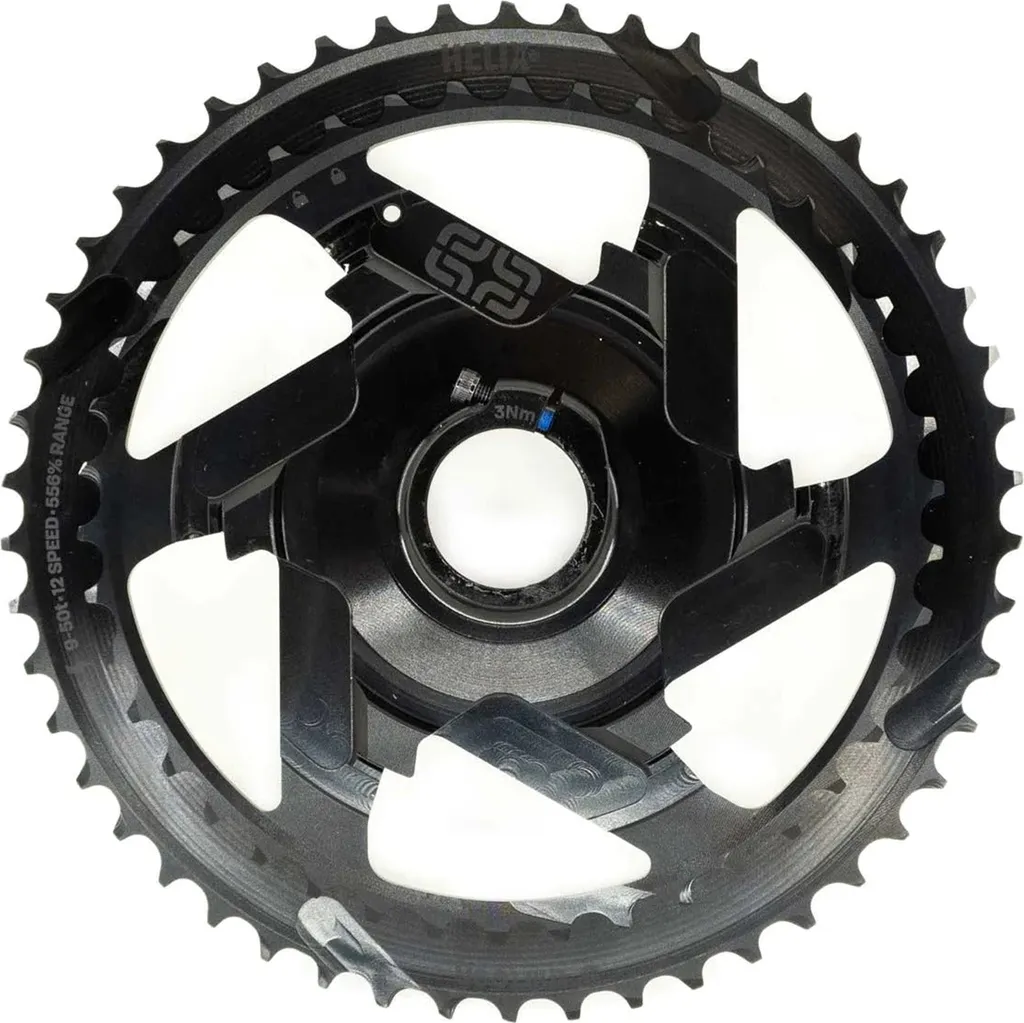 Cassette e*thirteen Helix Plus 12v Aluminium Noir de 42 à 50 Dents