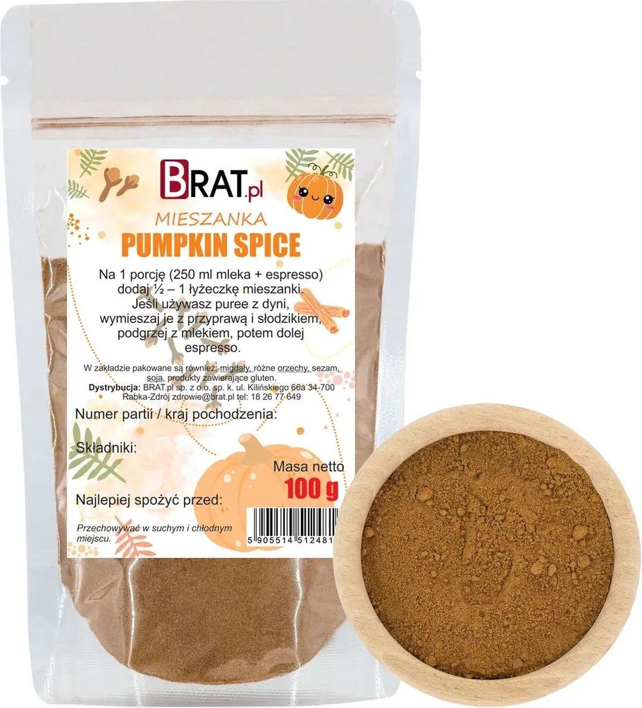 Mieszanka PUMPKIN SPICE 100g Zdjęcie produktu 