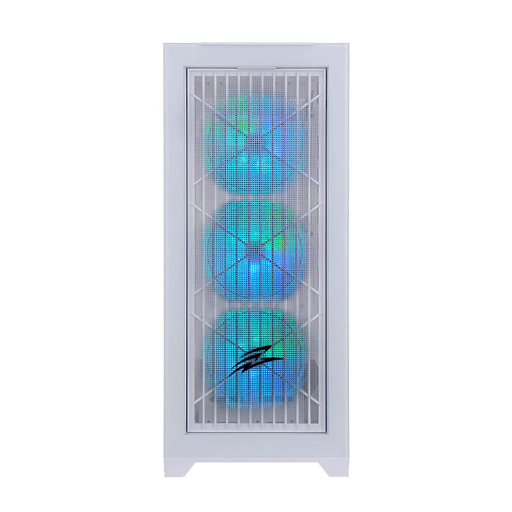 EVOLVEO Ptero Q2W+ Case Gaming ATX - 4 Ventole ARGB e Airflow Totale - 6
