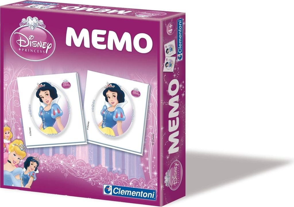 Clementoni  12417- Disney - Princess - Memo Produktbild 