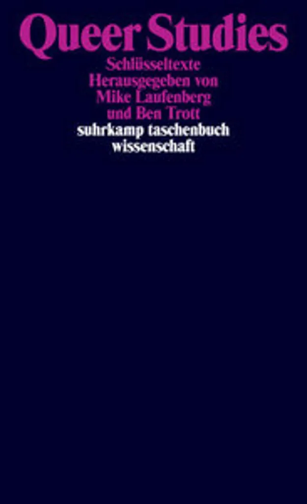 Queer Studies : Théories et Analyses des Genres - Ouvrage Universitaire