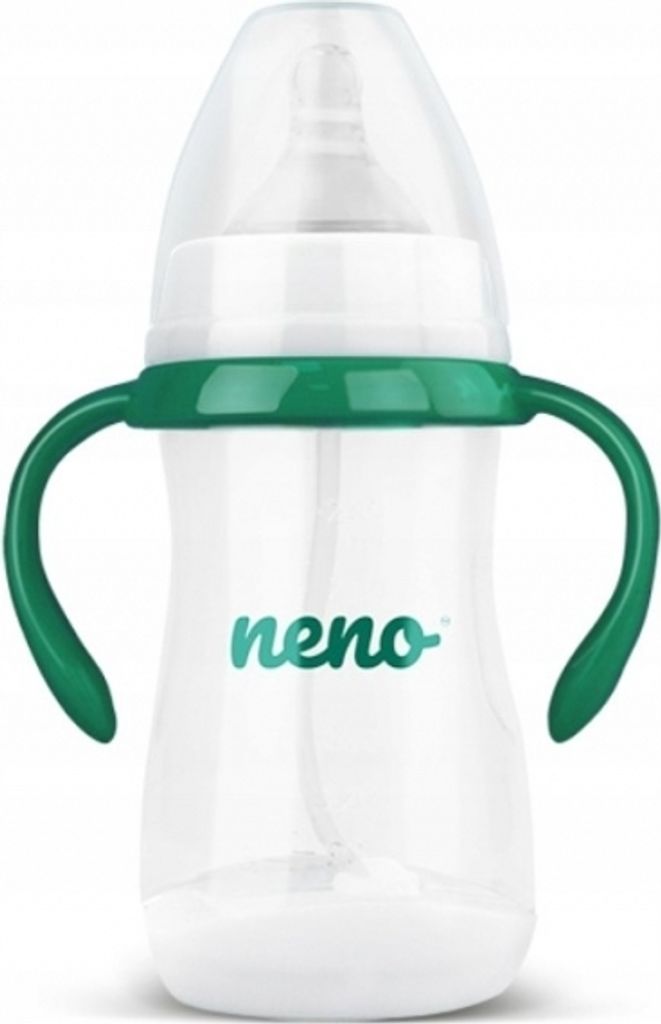 Neno Babyflasche 240ml - Füttern und Trinken Lernen für 3-6 Monate