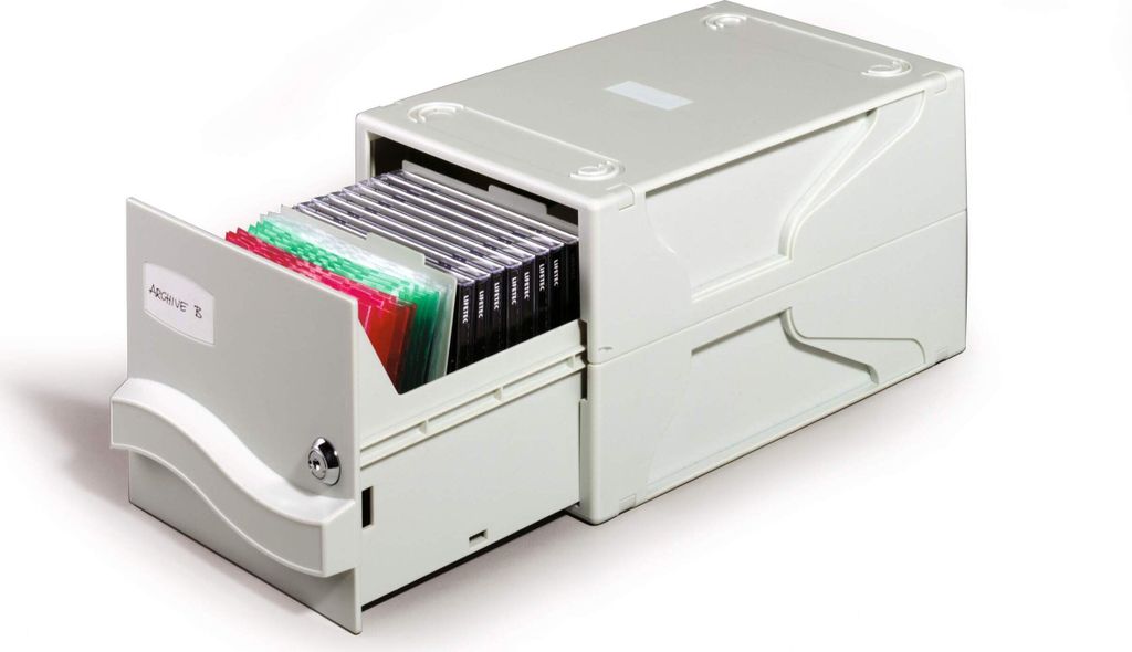DURABLE Archivsystem MULTIMEDIA BOX, 525610 grau Produktbild 