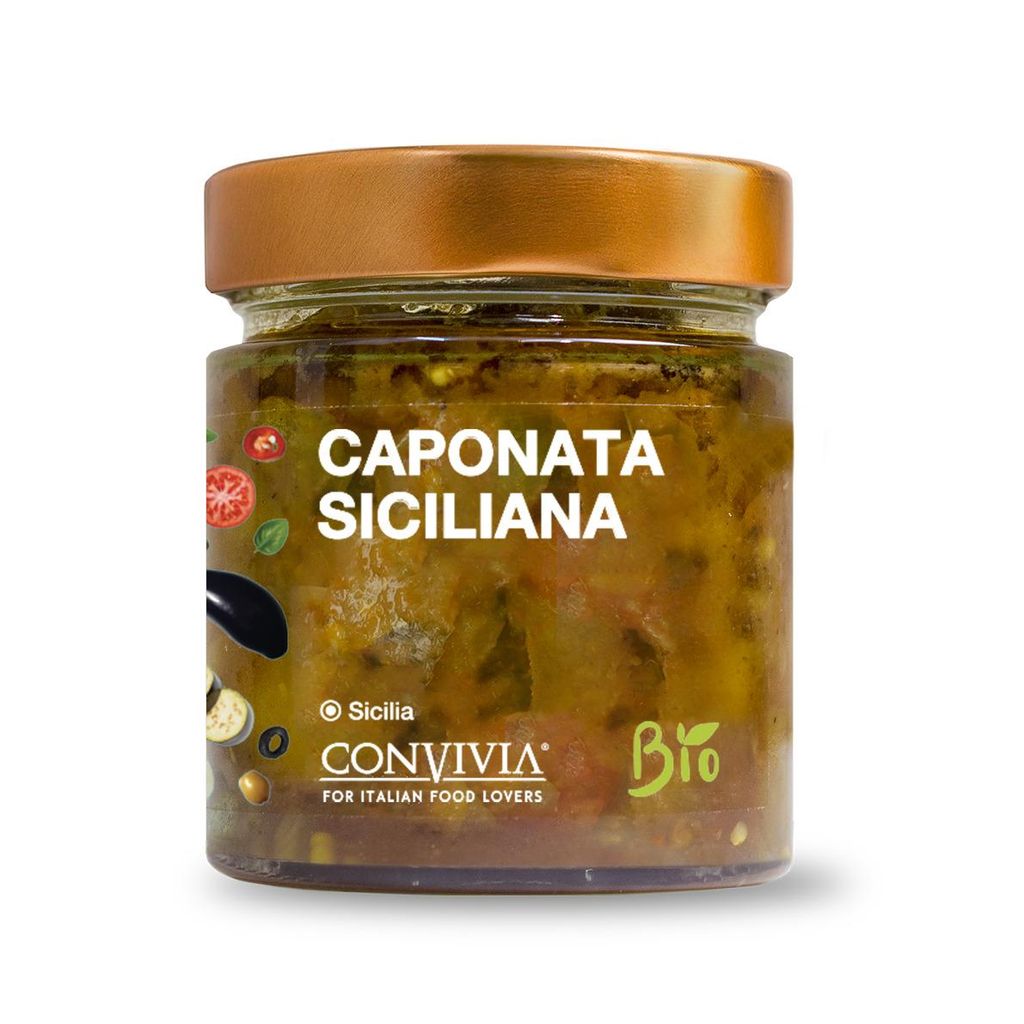 Sizilianische Caponata aus biologischem Anbau, 190 g