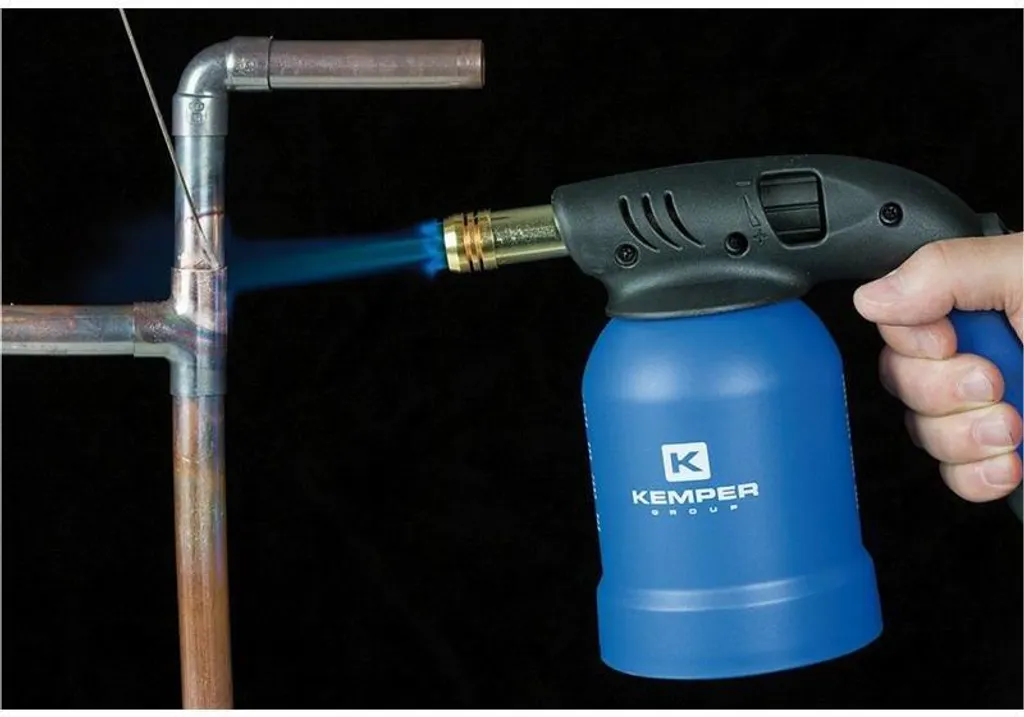 Kit Kemper Tornado KE2019SETS: Saldatore Professionale Piezo + Gas - 2