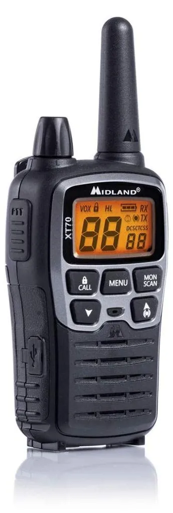 Midland XT70 Radio PMR446 avec Charge Rapide USB et 24 Canaux - 10