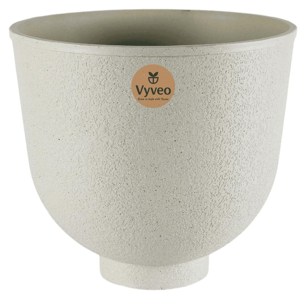 Vyveo - Pot de fleurs Orb - Crème - 42x39 Image du produit 
