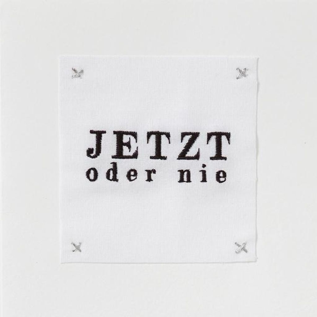 Kleines Kunststück Karte "Jetzt oder nie ..."