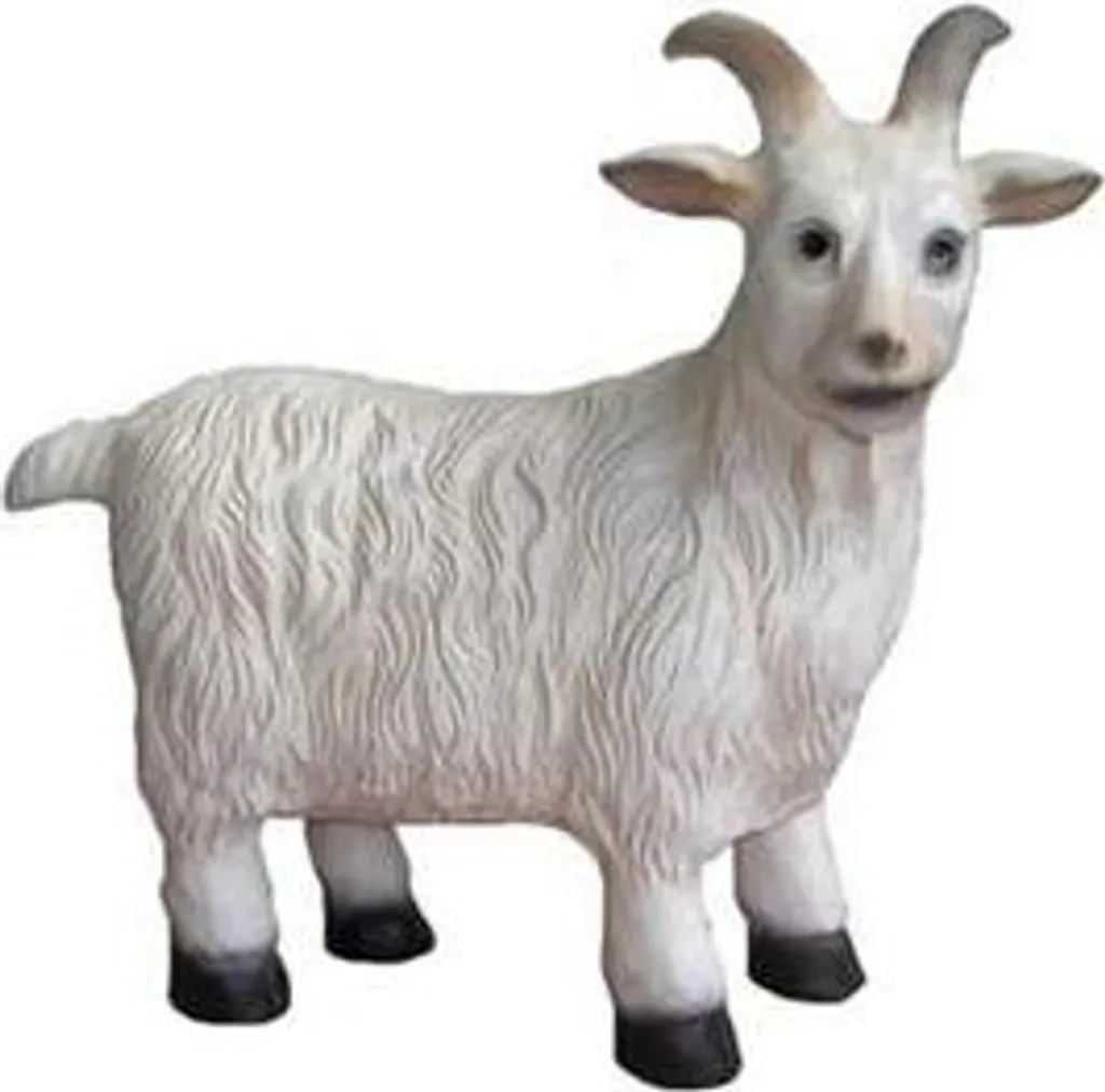 Statue de chèvre et bouc en résine réaliste pour décorer votre jardin