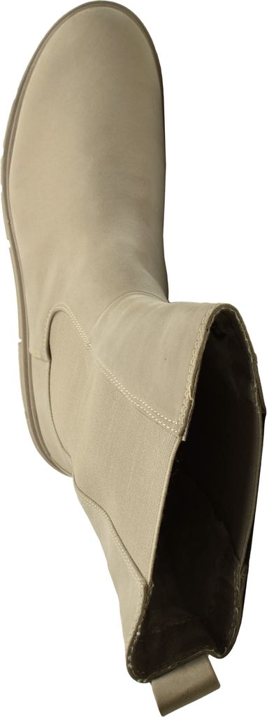 MARCO TOZZI Damen Stiefelette Chelsea Boot Profilsohle Stretcheinsatz 2-25410-29, Größe:41 EU, Farbe:Beige