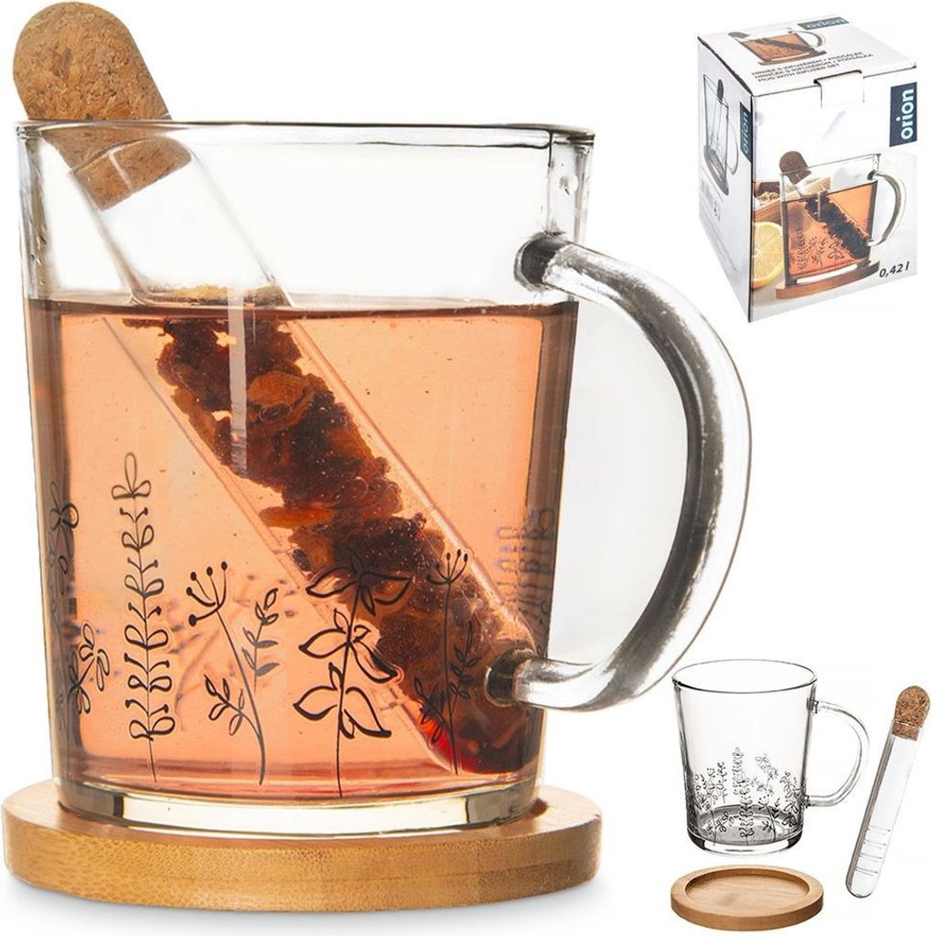 Orion Glasbecher Becher Teebecher Teeglas Kaffeetasse Produktbild 