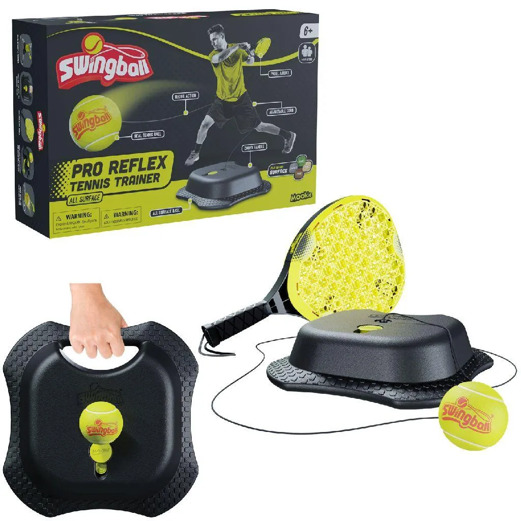 Tennis de Jardin Mookie Reflex Pro - Idéal pour Jouer Seul ou à Deux