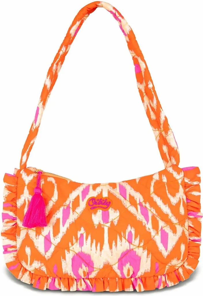 Dites adieu aux sacs lourds avec le hobo bag Oilily Heavens orange