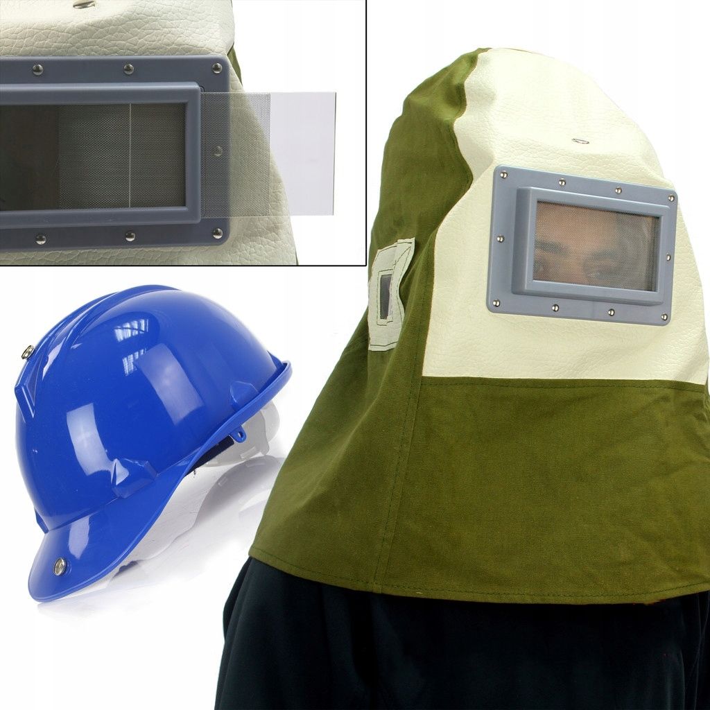 GEKO Maschera di protezione con casco per sabbiatura G02023 Immagine del prodotto 