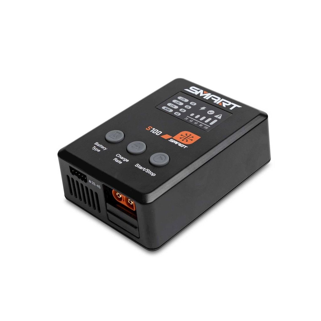 Spektrum S100, Intelligentes Ladegerät, Schwarz Produktbild 