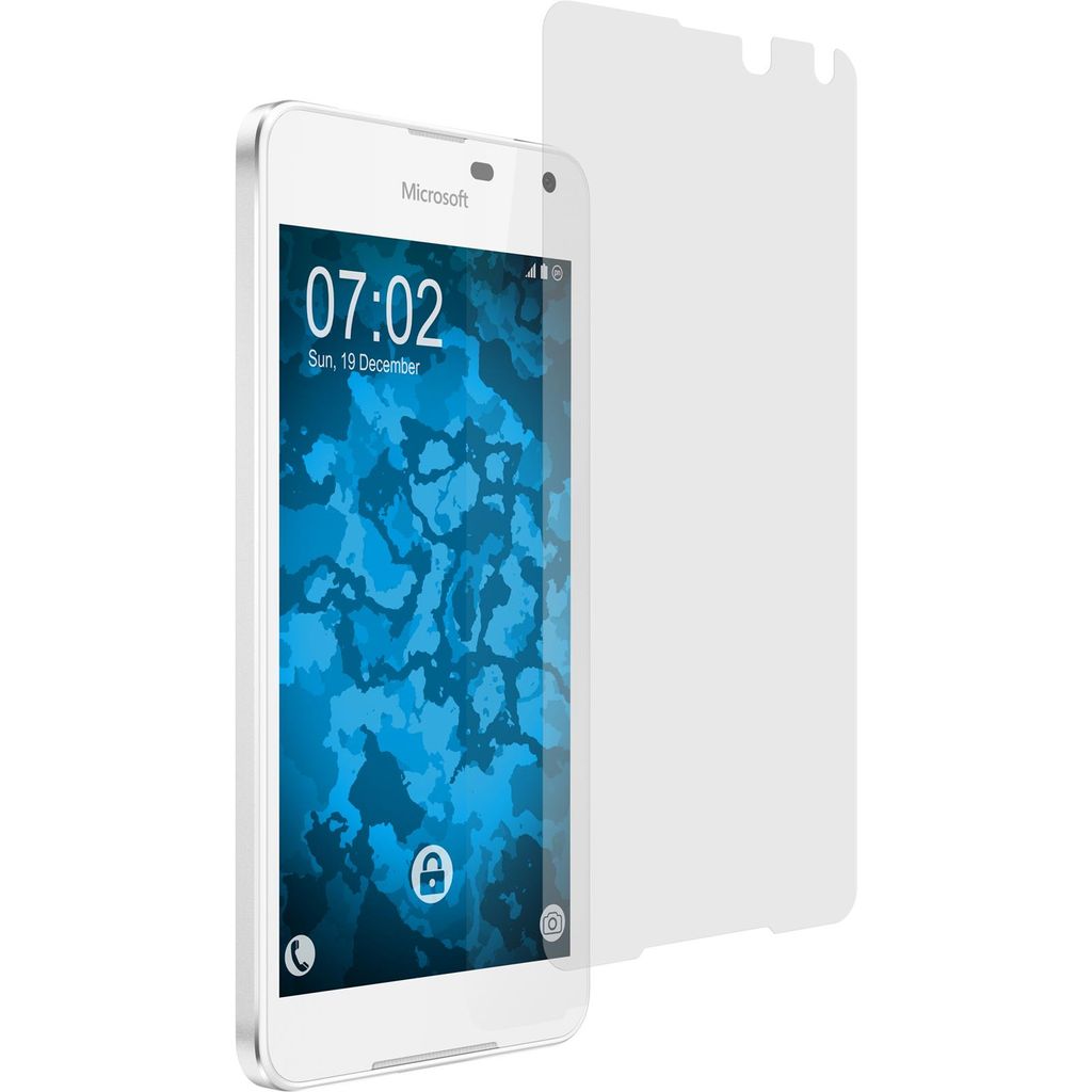 2er-Pack PhoneNatic Displayschutzfolien matt kompatibel mit Microsoft Lumia 650