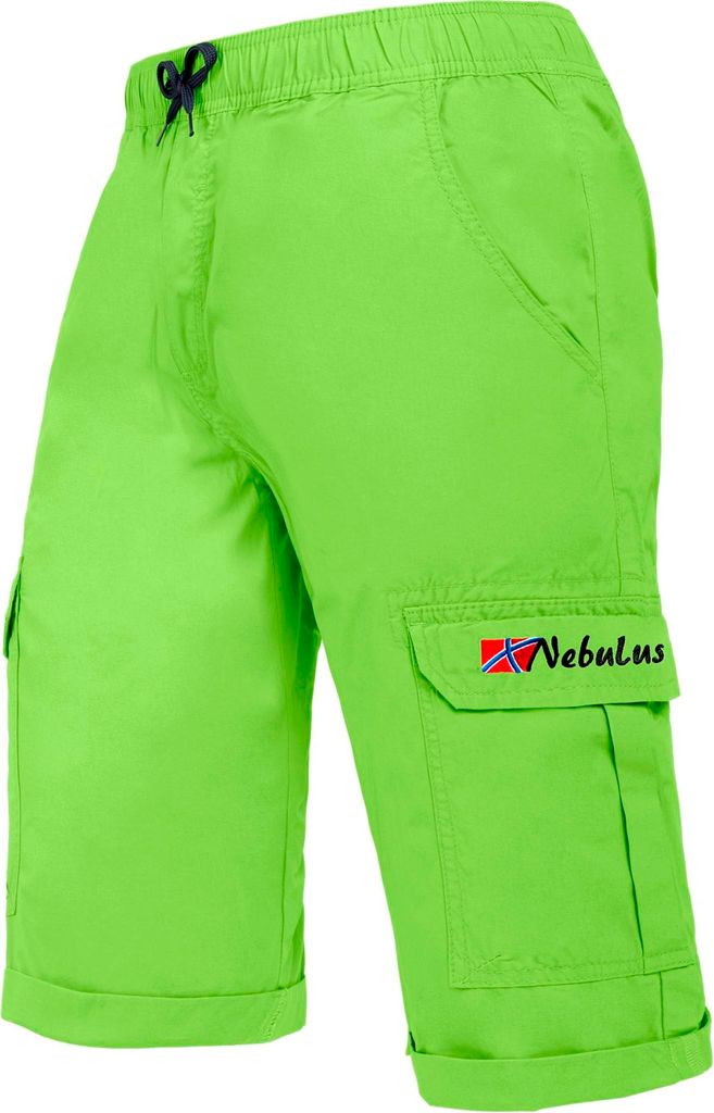 Nebulus Cargoshorts BEACH Herren, kurze Hose, Shorts, P5814 - Herren, hellgrün, XXL