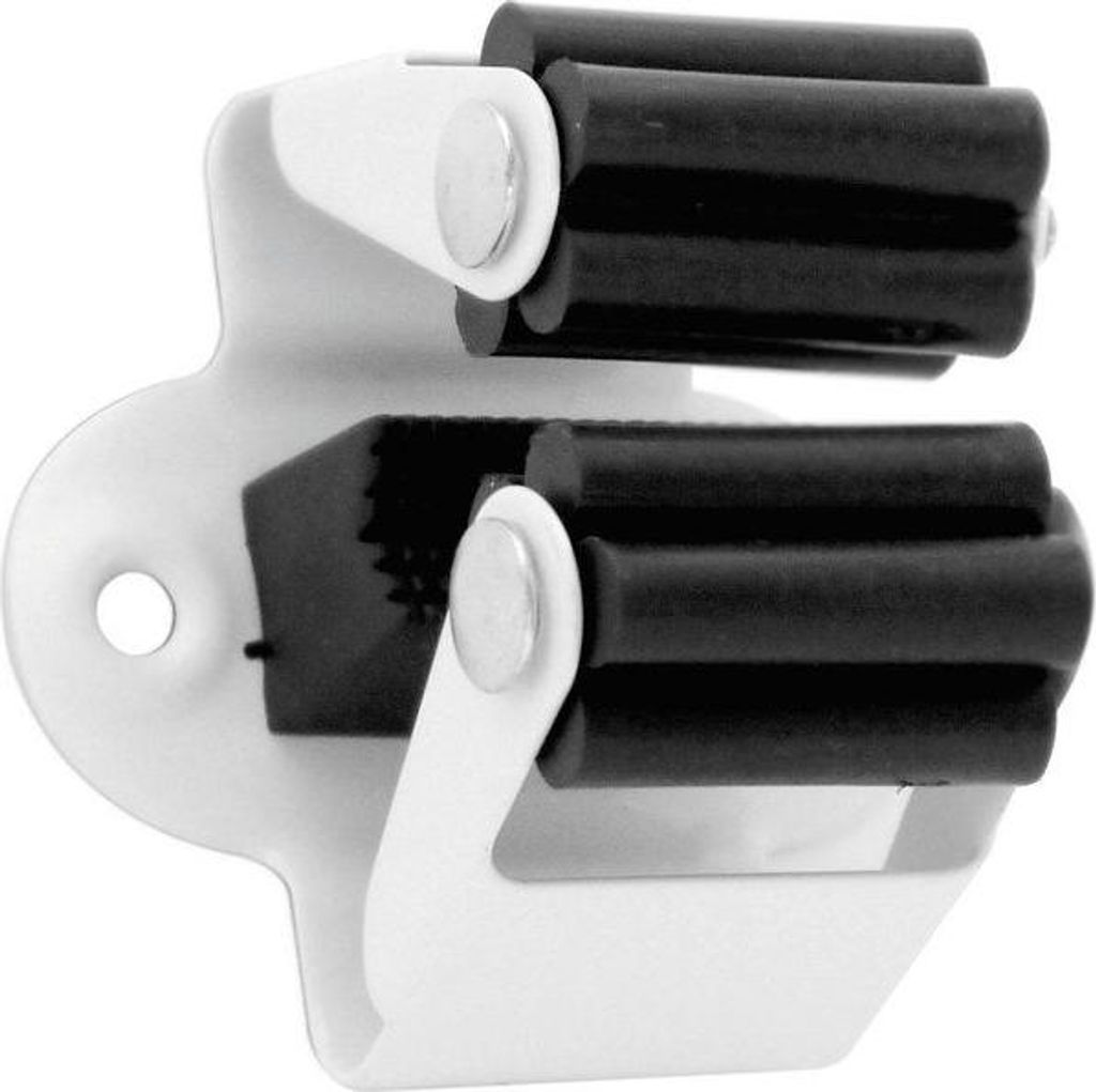 Mittlerer Griff-Klemmhaken 18/32mm weiß