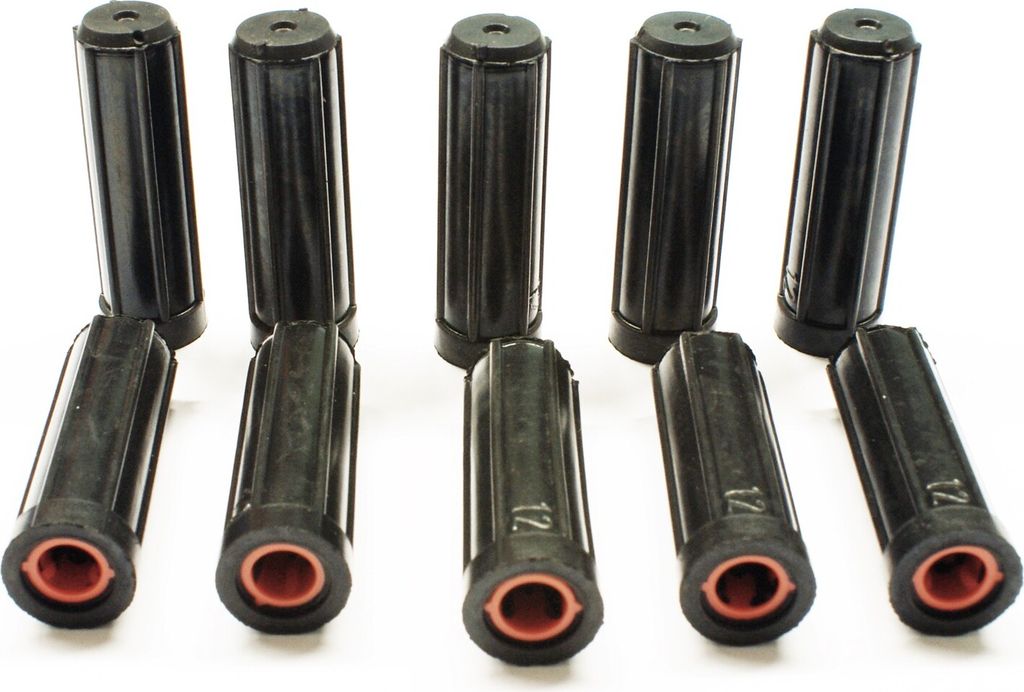 10x Schallschutzdübel 10mm Gummidübel Schallschutz Dübel ohne Bund Schalldämmung