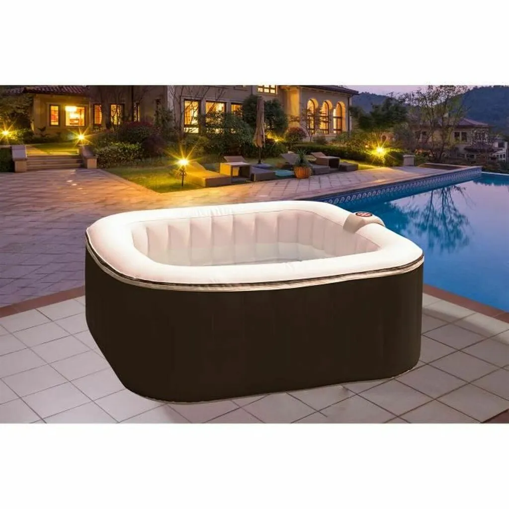 Spa gonflable 4 places haute résistance SUN SPA 1,57m format compact