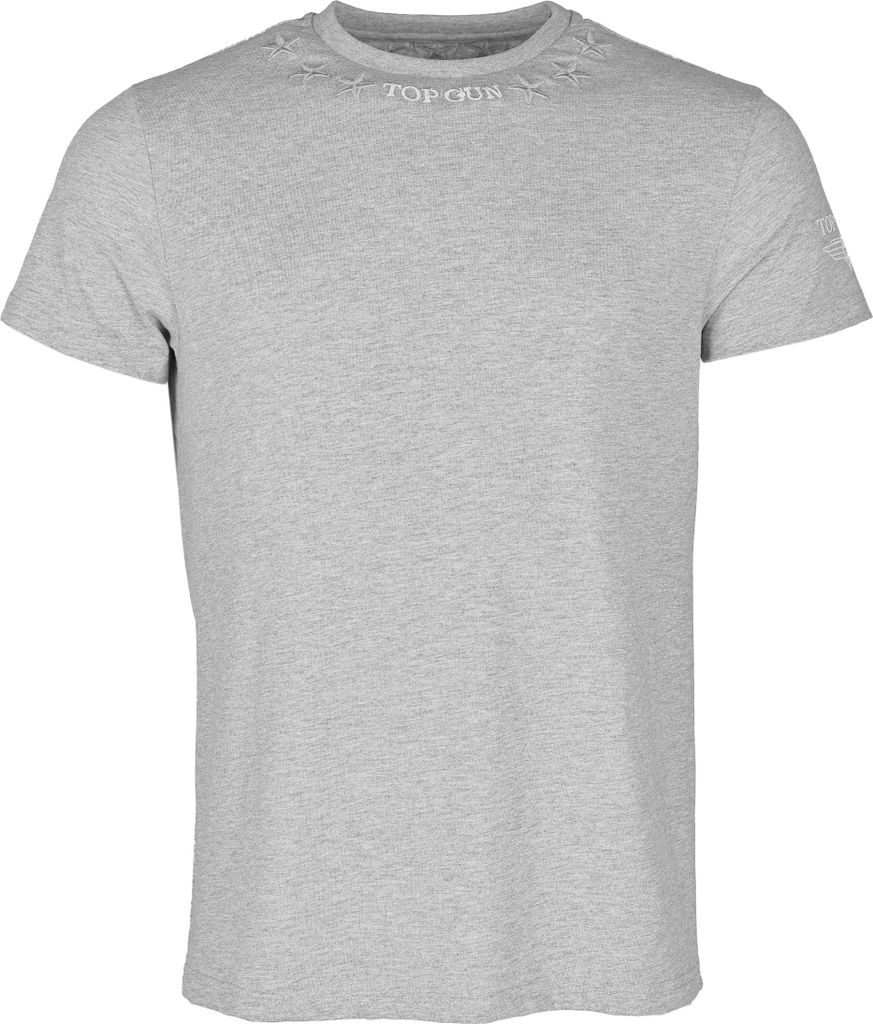 Top Gun T-Shirt TG22001 Herren grey melange XL