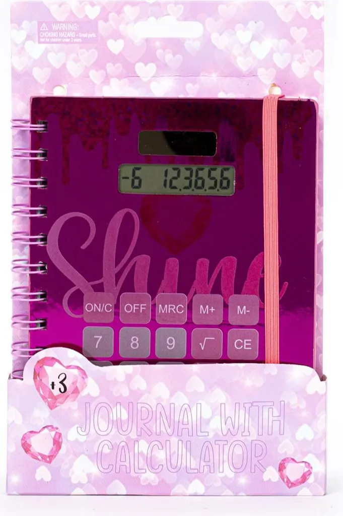 Carnet de notes Dream Big Multicolore : Reliure Spirale et Calculatrice