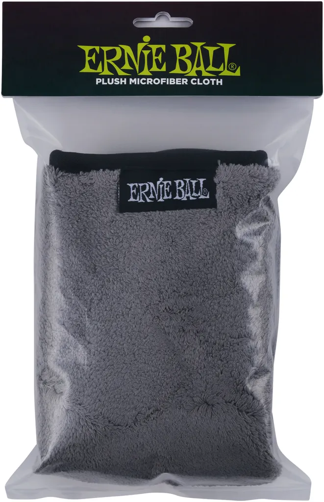 Microfibre Ernie Ball 30x30cm Chiffon de Polissage Ultra Doux Sans Rayure