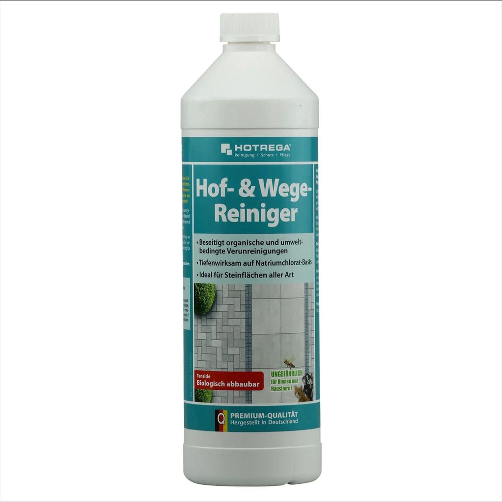 HOTREGA Hof- & Wege Reiniger 1 Liter Konzentrat Produktbild 