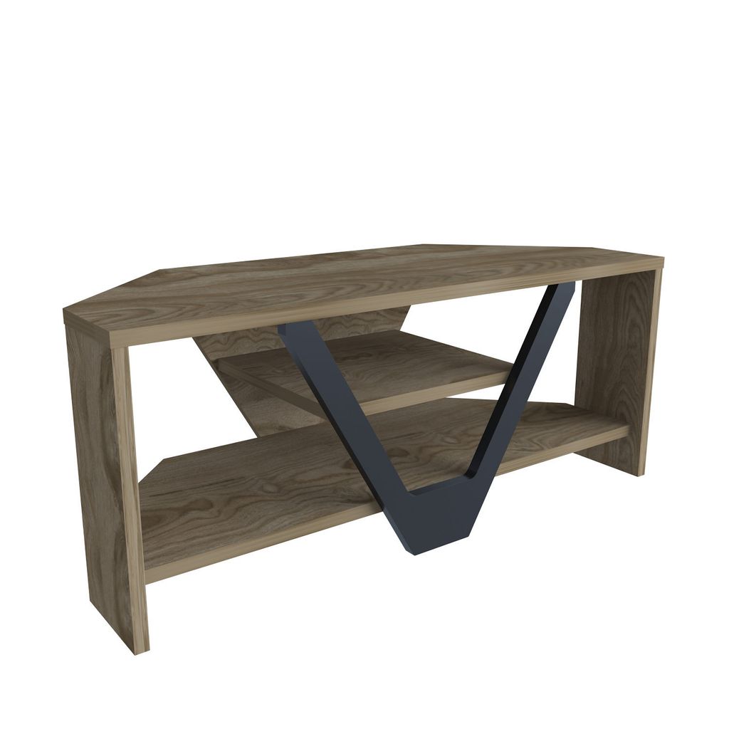 Skye Decor, Karin - Noce, Nero, supporto per TV, noce, 100 Immagine del prodotto 