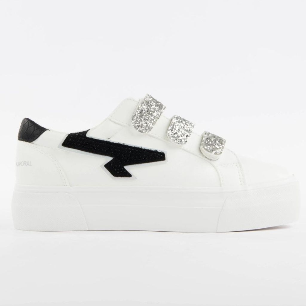 Niedrige Sneakers mit Klettverschluss Clovia