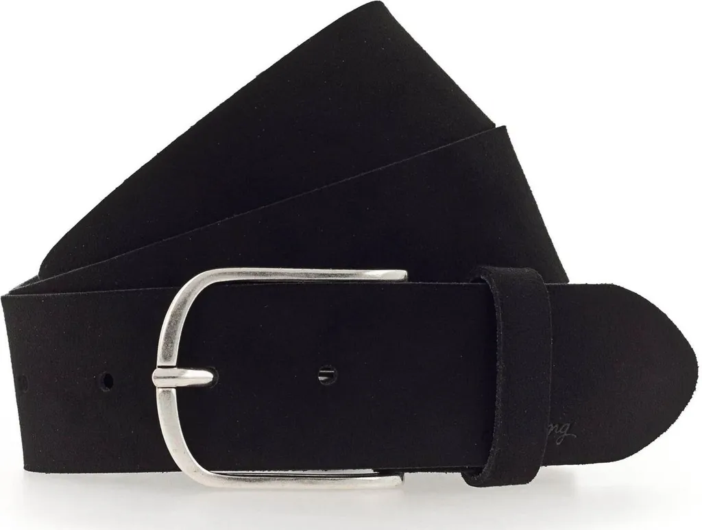 Cintura MUSTANG W85 Nero Pelle: Storia di un Accessorio Senza Tempo - 1