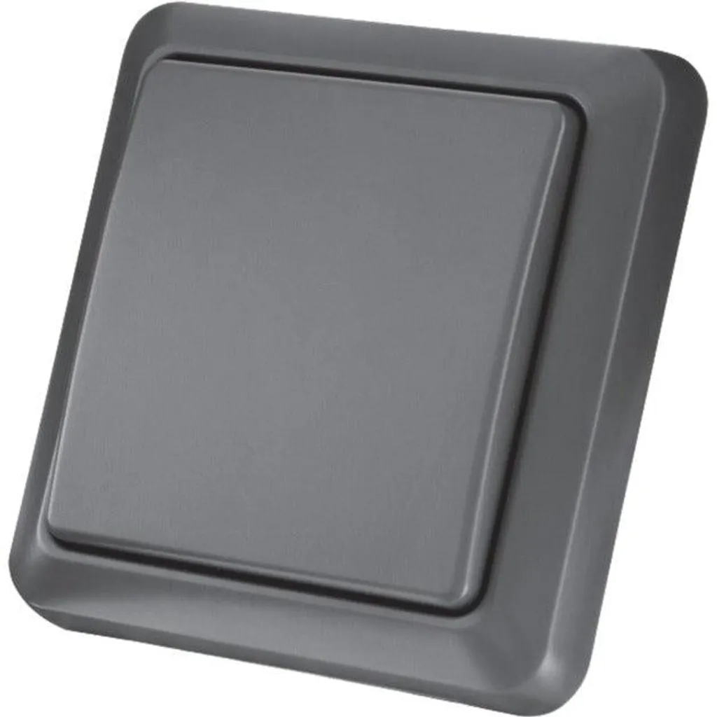KlikAanKlikUit AGST-8800 Interrupteur Sans Fil 433 MHz IP44 Gris