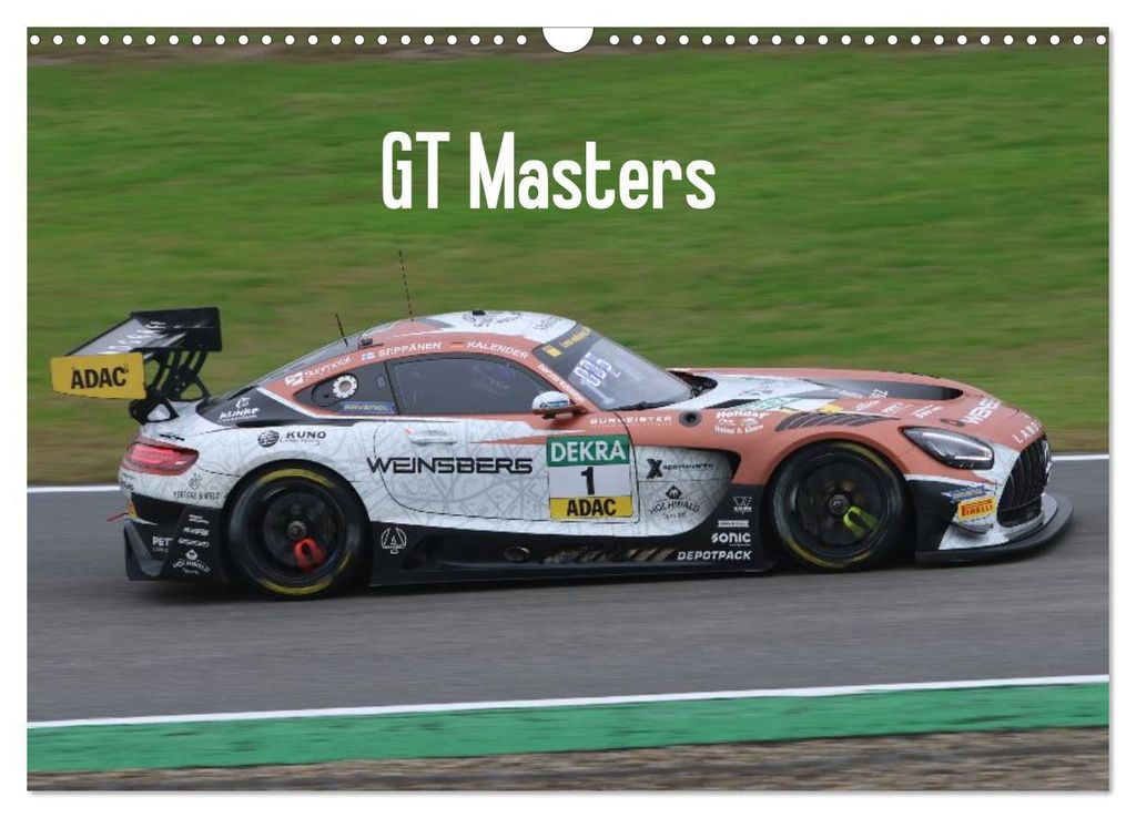 GT Masters (Wandkalender 2027 DIN A3 quer), CALVENDO Monatskalender