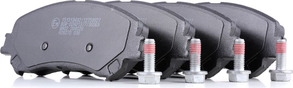 RIDEX Bremsbeläge Satz Vorne für RENAULT Megane IV Grandtour (K9A/M/N) 402B1138