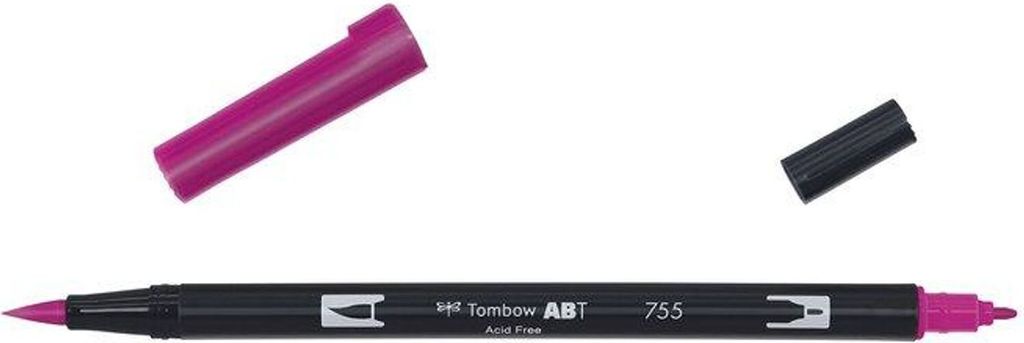 Tombow Tombow ABT Dual Brush Pen 755 Rubinrot