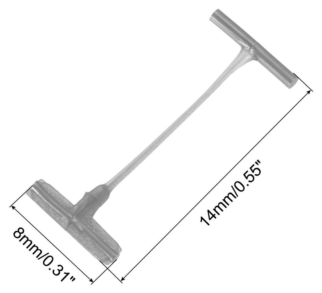 Heftf?den fš¹r Etikettierpistole Standard 1500 Stš¹ck, 10mm Tag Pins aus Kunststoff fš¹r Textil Karton Etiketten Kleidung Etikettierung, Grau
