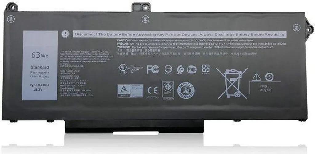 Batterie de Rechange Li-ion 15.2V 4100mAh pour PC Portable CoreParts Noir