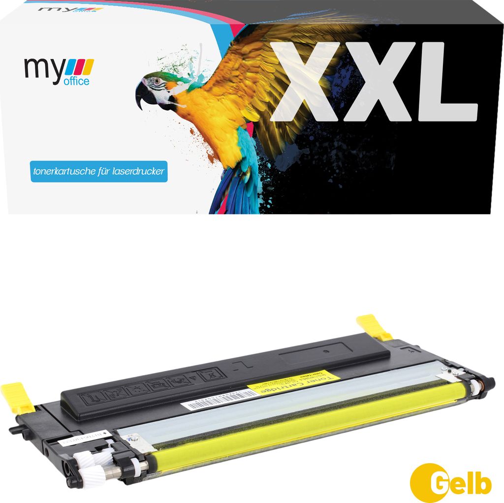 Toner CLT-C4072S My Office für Samsung Xpress CLP-320 325 325W 3180 3185 3185FN, "CLT4072S" Yellow