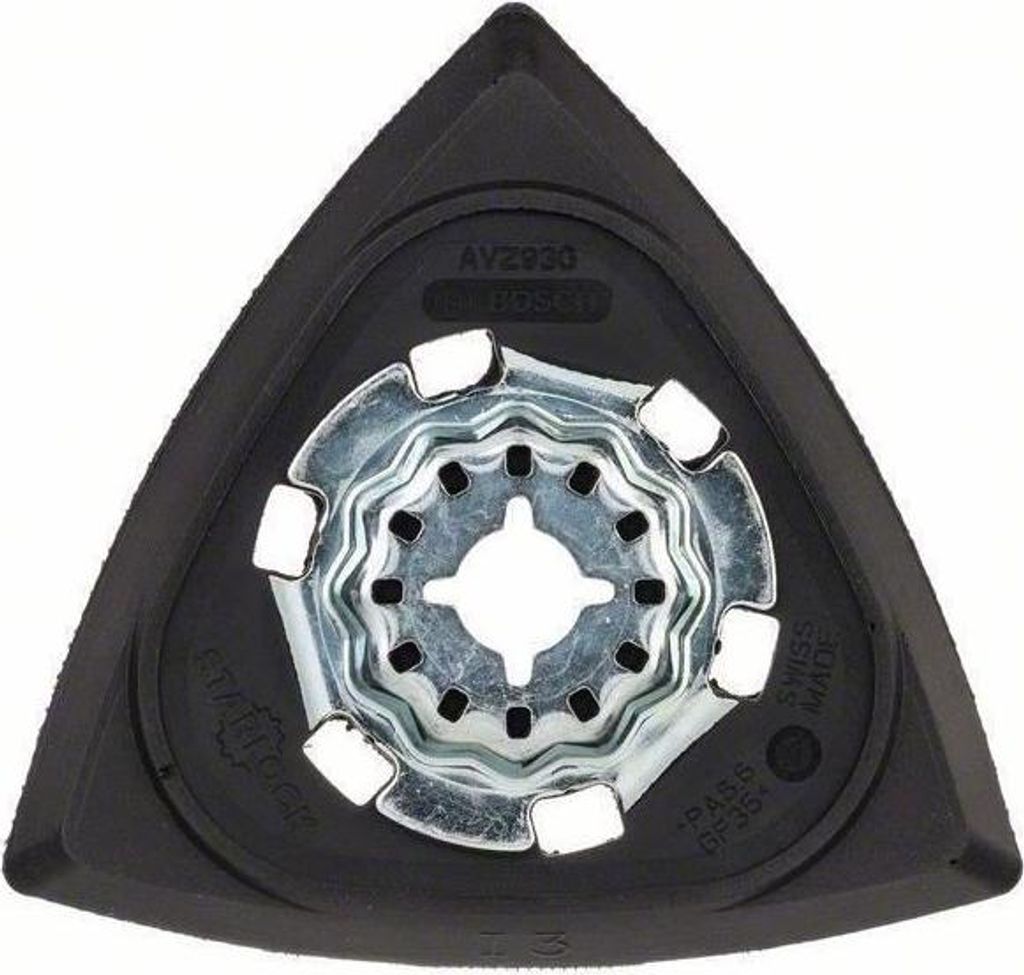 Plateau de ponçage Bosch Delta - Starlock AVZ 93 G (93 mm) Image du produit 